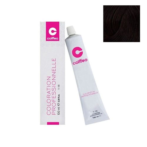 Coiffeo - Coloration Permanente N°5/71 Châtain Clair Marron Cendré - 100 Ml 