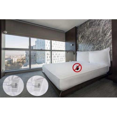 Protège matelas BugSecure intégrale 160x200cm hauteur 25cm