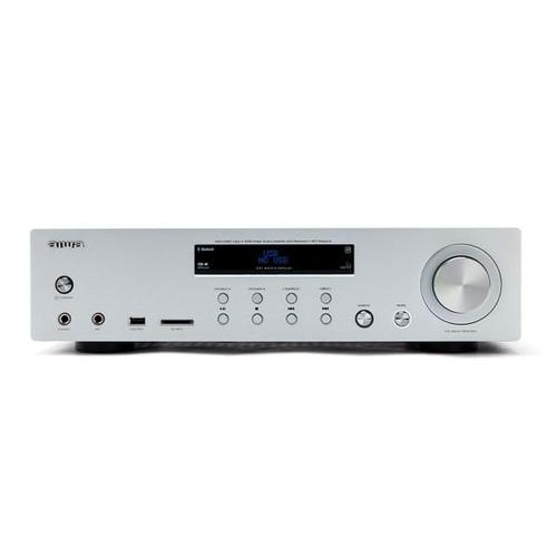 Récepteur et amplificateur AV AiWA AMU-120BTBK, récepteur Bluetooth V5.0, puissance de sortie 2x60W