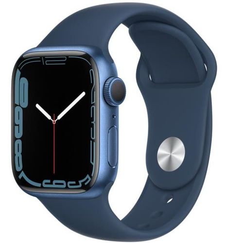 Apple Watch S7 41 Blue Al Aby Sp Gp