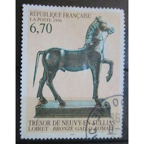 1996. F3014: Cheval En Bronze Gallo-Romain.