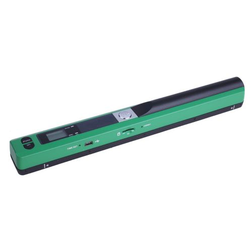 Scanner À Plat Portable Windows Mac Os Scanneur A4 LED Pdf Jpg Tf USB 2.0 Vert + SD 4Go YONIS