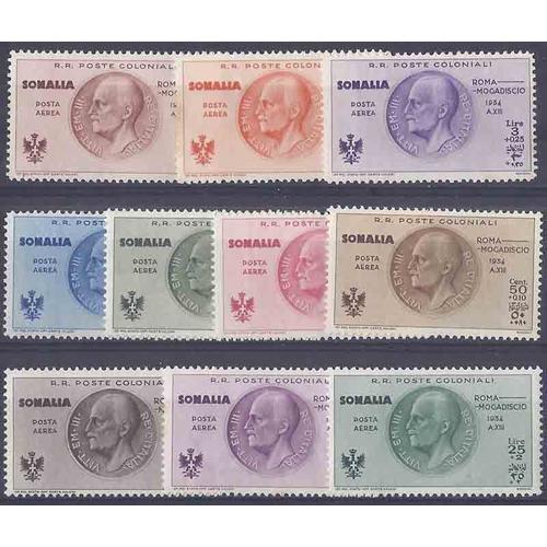 Timbre Collection Somalie Italienne N° Yvert Et Tellier Pa 7/16 Neuf Avec Charnière