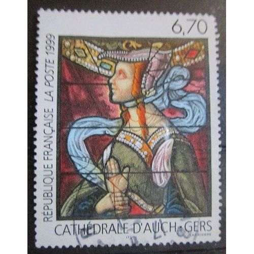 1999. F3254:  Vitrail De La Cathédrale D'auch Par A. De Moles