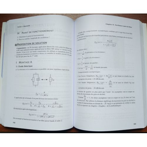 Réussir Les Tp De Physique Aux Concours - Travaux Pratiques