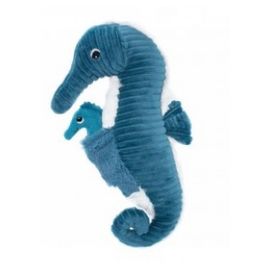 Ptipotos Hippocampe Papa Bebe Bleu