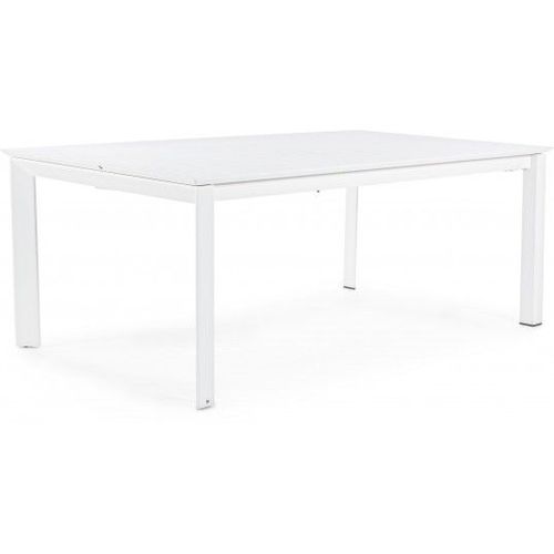 Table Extérieure Konnor Extensible 200/300 X 110 Blanche