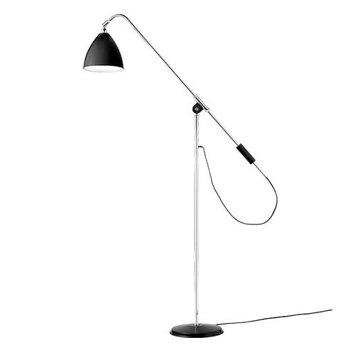 Gubi Lampadaire Bestlite Bl4 (Noir / Chromé - Métal)