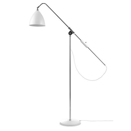 Gubi Lampadaire Bestlite Bl4 (Blanc / Chromé - Métal)