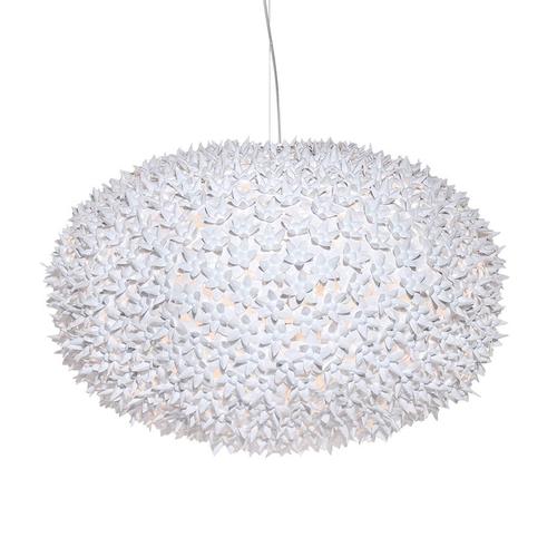 Kartell Lampe À Suspension Bloom New (Blanc Ø 80 Cm - Technopolymère Thermoplastique Coloré Dans La Masse)