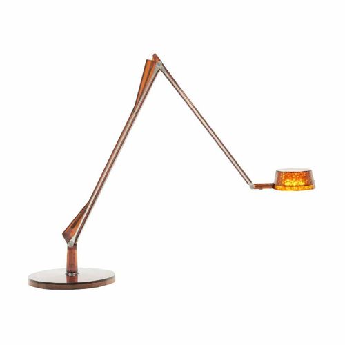 Kartell Lampe De Table Aledin Dec (Ambre - Polycarbonate Et Aluminium)