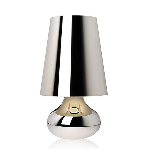 Kartell Lampe De Table Cindy (Platinum - Abs Métallisé)