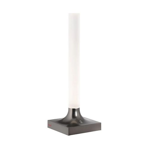 Kartell Lampe De Table Goodnight Battery (Titane Mat - Abs Et Pmma)