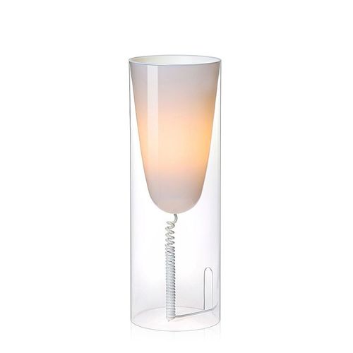 Kartell Lampe De Table Toobe (9065 Cristal - Pmma)