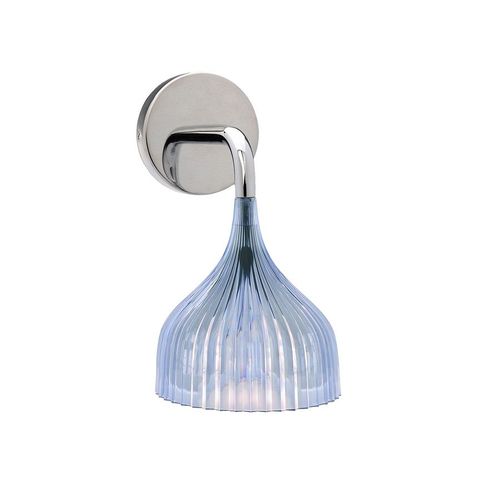 Kartell Lampe Murale Applique E' È (Bleu - Polycarbonate 2.0 À Partir De Matière Première Renouvelable)