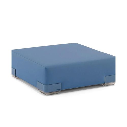 Kartell Pouf Plastics Duo Tech Fabric (Poussière - Faux Cuir)