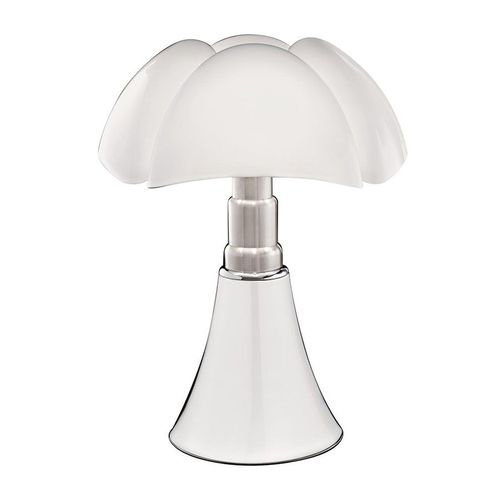 Martinelli Luce Lampe De Table Pipistrello Avec Dimmer (Blanc - Métal Et Méthacrylate)