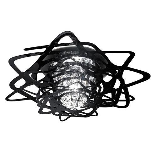 Slamp Lampe Au Plafond Plafonnier Aurora Mini (Noir - Cristalflex®)
