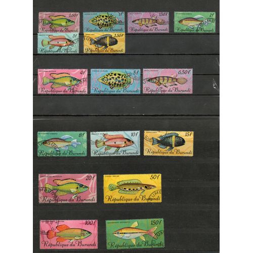 Timbres-Poste Du Burundi