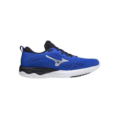 Chaussures Running Mizuno Wave Revolt Blue Run Bleu Moyen 95956