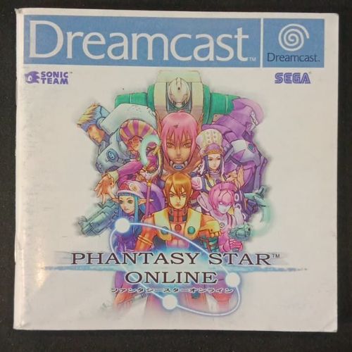 Phantasy Star Online 1 - Notice Officielle - Dreamcast