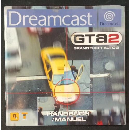 Gta 2 - Gran Theft Auto 2 - Notice Officielle - Dreamcast