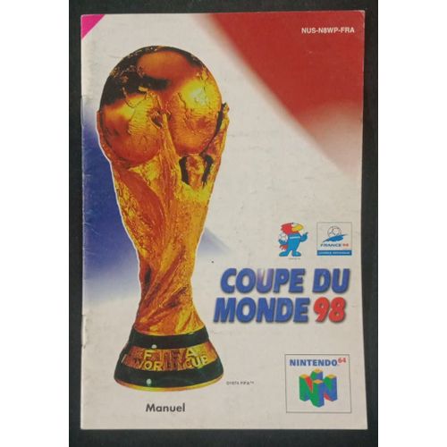 Coupe Du Monde 98 - Notice Officielle - Nintendo 64