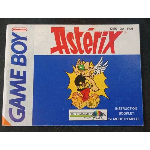 Asterix - Notice Officielle - Gameboy