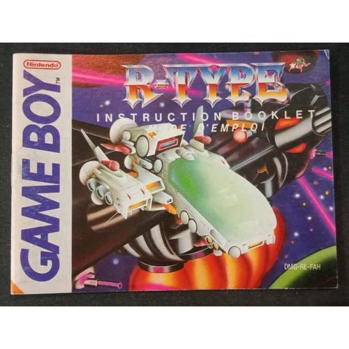 R-Type - Notice Officielle - Gameboy