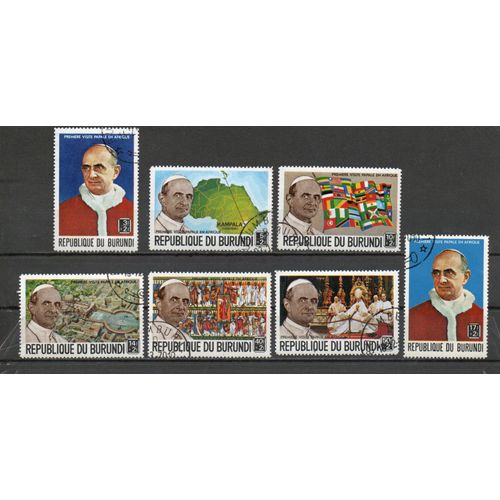 Timbres-Poste Du Burundi