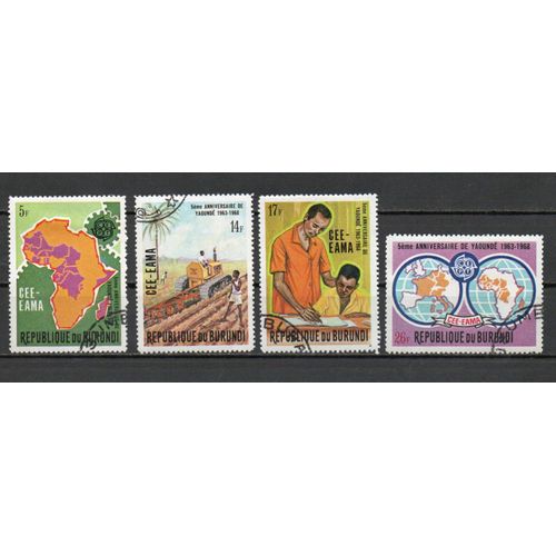 Timbres-Poste Du Burundi