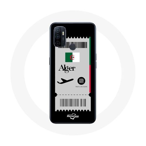 Coque Oppo A53 Billet D'avion Algerie
