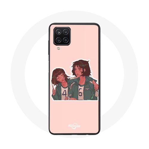 Coque Samsung Galaxy A12 Squid Game Ji Yeong Et Kang Sae Byeok