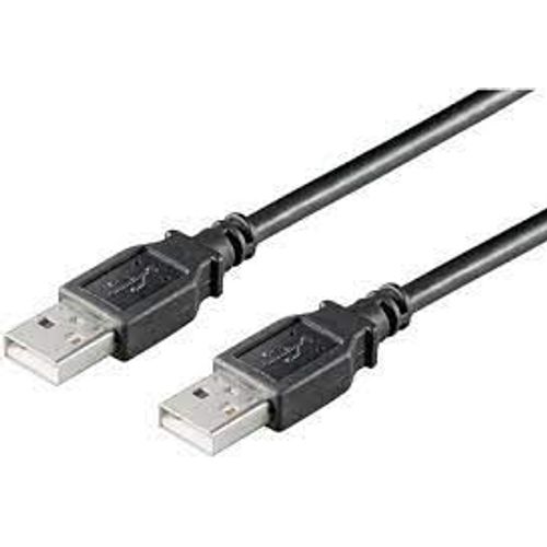 CORDON / CABLE USB 2.0 type AA Mâle Mâle 3m