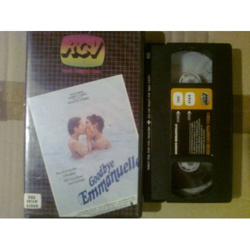 Cassette Vidéo Vhs - Goodbye Emmanuelle - Leterrier, François