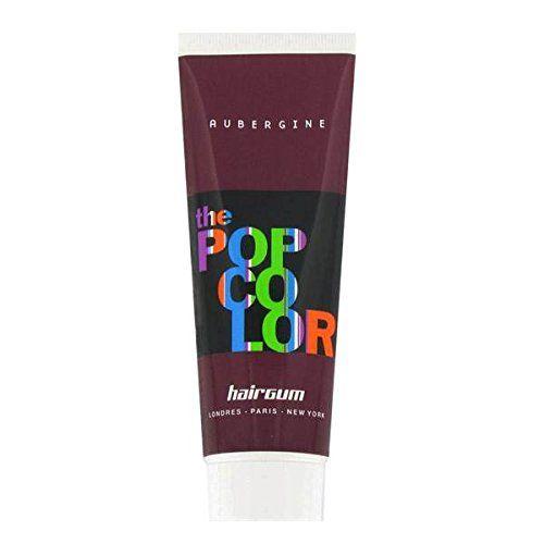 Hairgum Popcolor, Coloration Semi-Permanente (Gris - Acier )) - 60 Ml. Violette