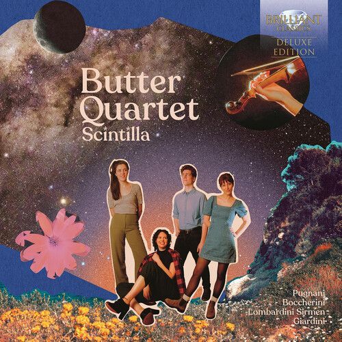 Butter Quartet - Boccherini, Giardini, Pugnani & Sirmen: Scintilla - Early Italian String Quartets (Deluxe) [Compact Discs]