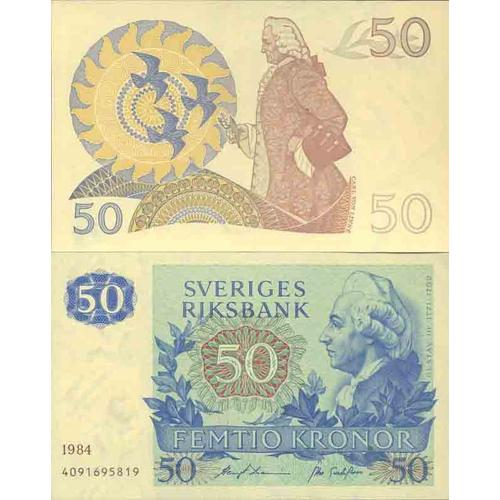 Billet De Banque Collection Suede - Pk N° 53 - 50 Kronor