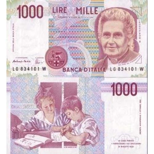 Billet De Banque Italie Pk N° 114 - 1000 Lire