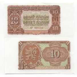 Billets Collection Tchecoslovaquie Pk N° 83 - 10 Korun