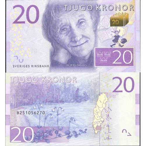 Billet De Banque Collection Suede - Pk N° 69 - 20 Kronor