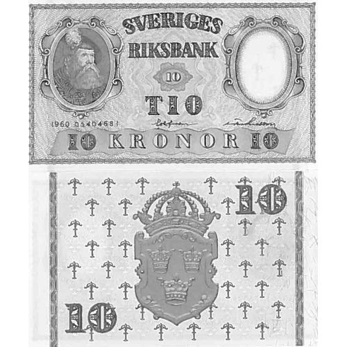 Billet De Banque Collection Suede - Pk N° 43 - 10 Kronor