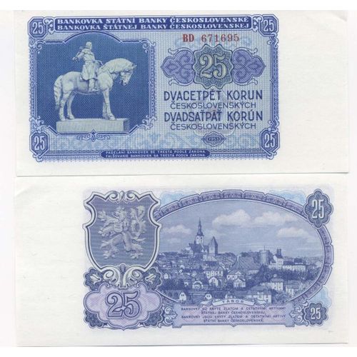 Billets Collection Tchecoslovaquie Pk N° 84 - 25 Korun