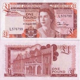 Billets Banque Gibraltar Pk N° 20 - 1 Pound