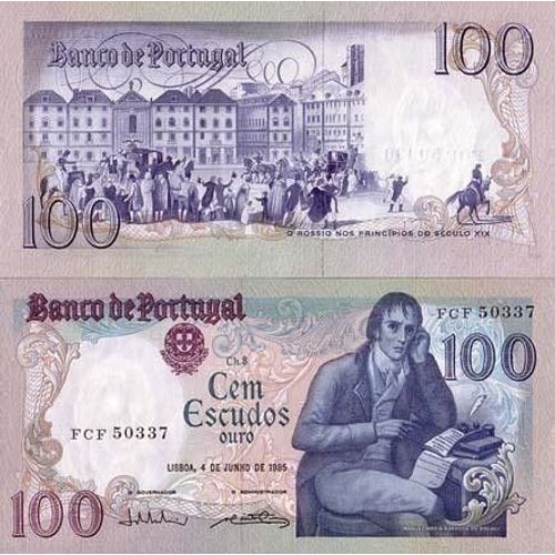 Billet De Collection Portugal Pk N° 178 - 100 Escudos