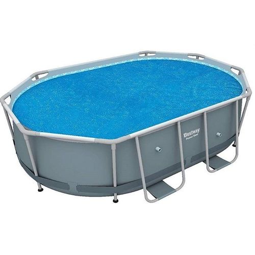 Bâche à bulles Bestway ovale 2,80 x 1,80 m pour piscine 3 x 2 x 0,84 m