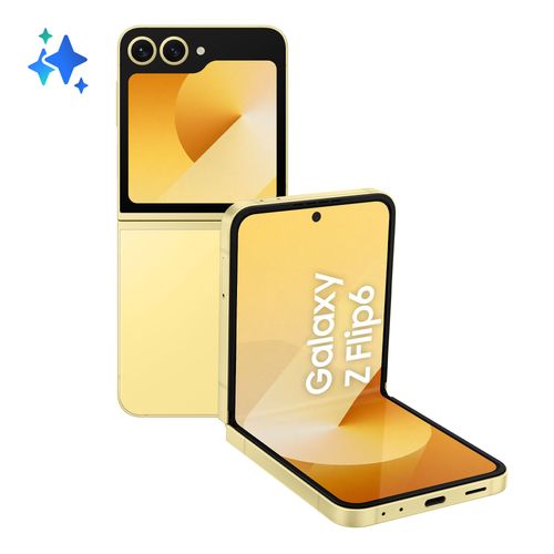 Samsung Galaxy Z Flip6 SM-F741B 6.7" Double SIM Android 14 5G USB Type-C 12 Go 512 Go 4000 mAh Jaune