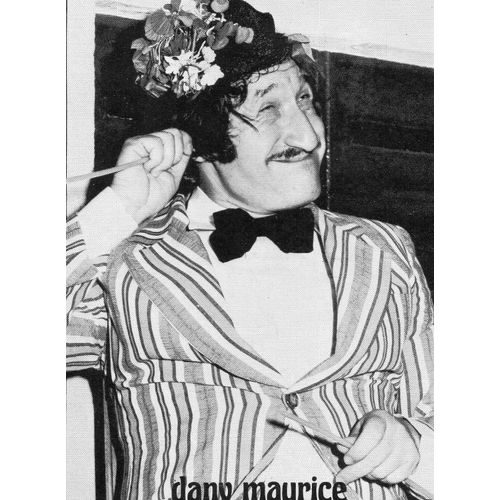 Carte Format Carte Postale - Photo De Dany Maurice Du Night Club - Cabaret Le Syracuse / Jean Funel A Sainte Maxime - 83 - Var