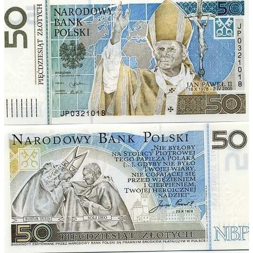Billet De Collection Pologne Pk N° 178 - 50 Zlotych