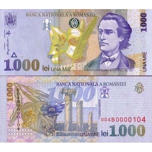 Billets Collection Roumanie Pk N° 106 - 1000 Lei